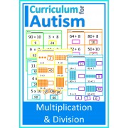 Multiplication and Division Cut & Paste Math Worksheets